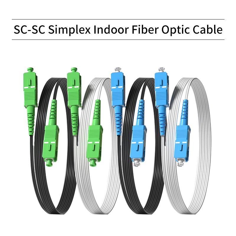 SC-SC Simplex Indoor Fiber Optic Cable